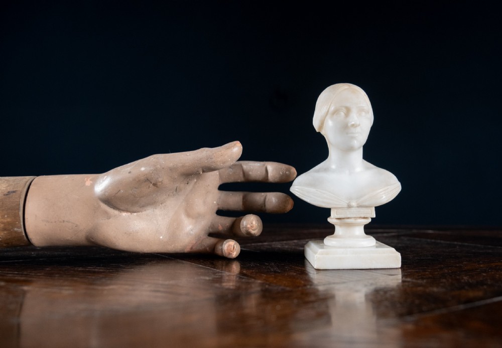 Diminutive 'Marble Bust Of Louisa', Dated 1848 View XII