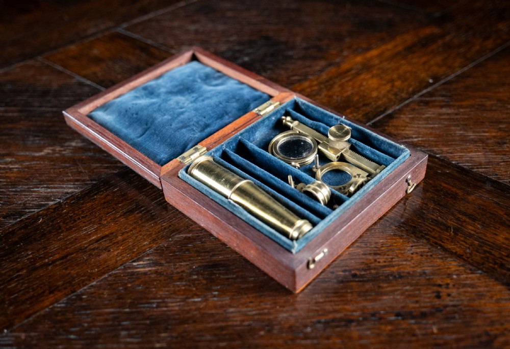 'Cary-Gould Type' Brass Pocket Microscope, London, c.1830 View VII
