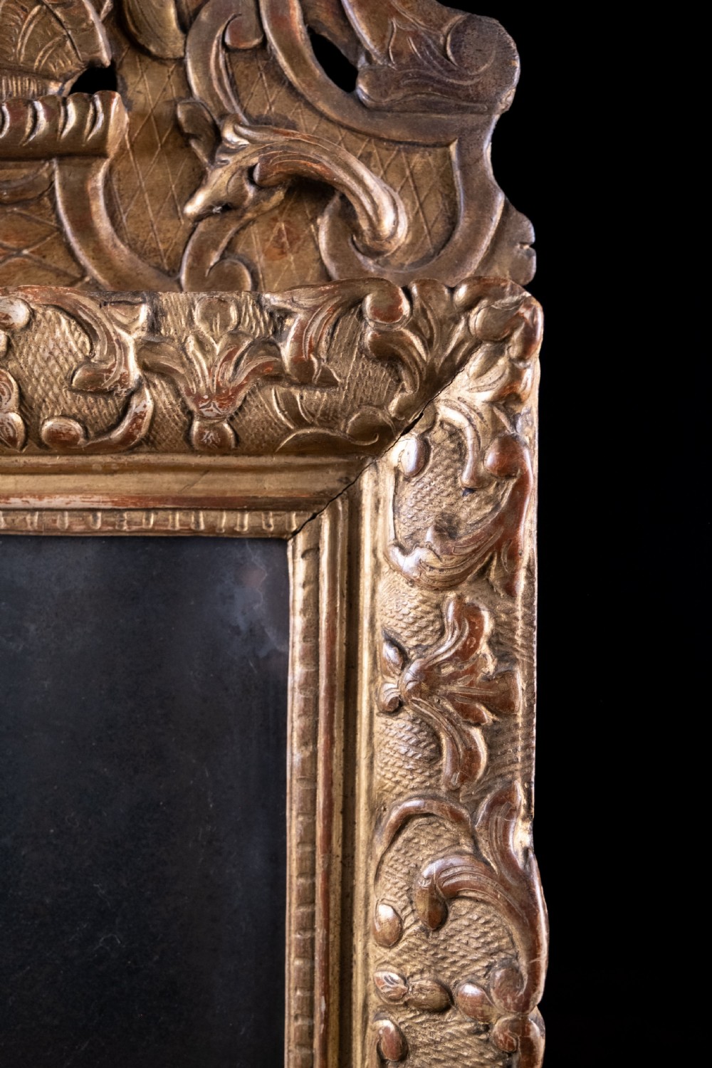 18th Century Louis XV Giltwood Mirror, c.1750 View V