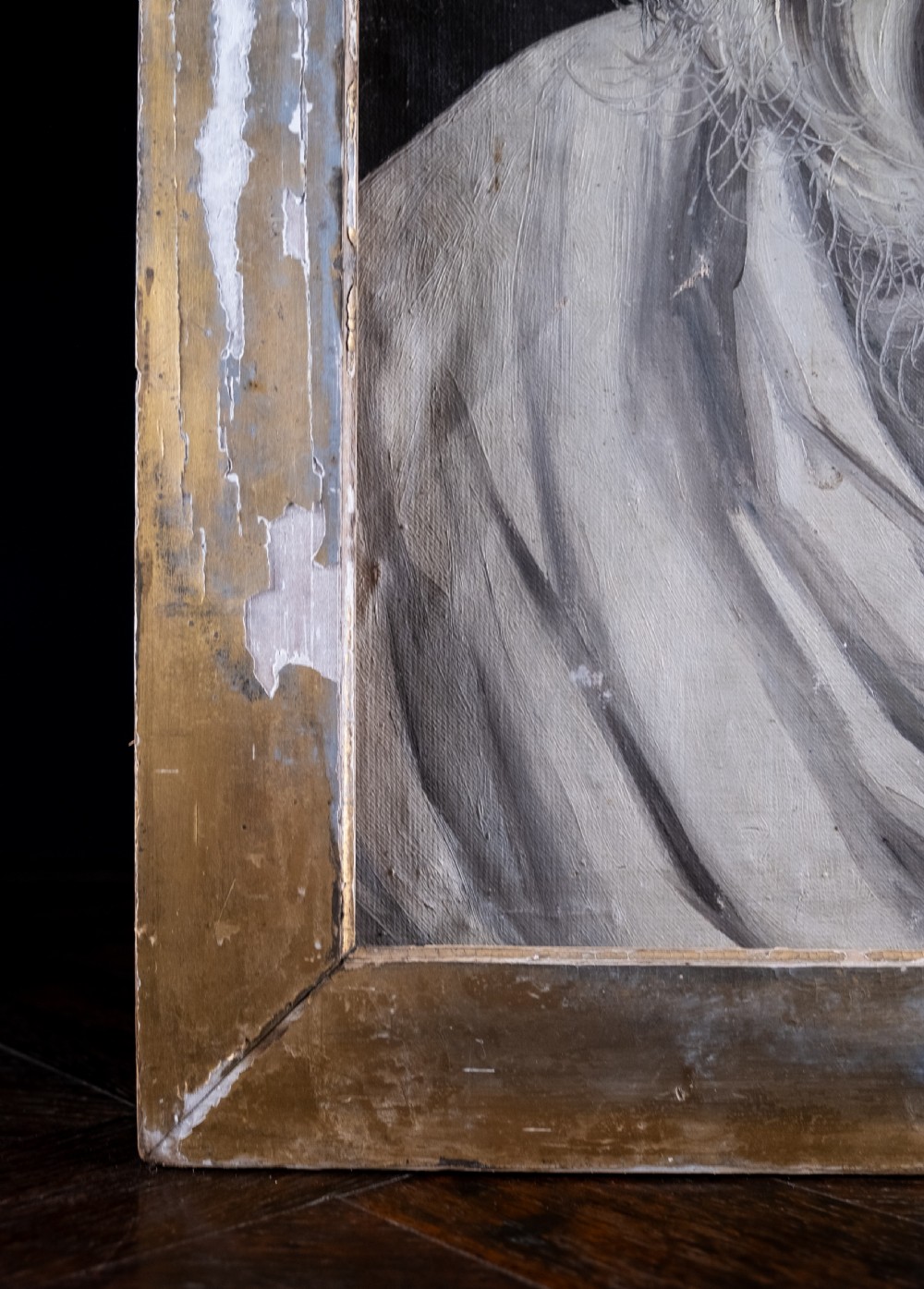 Portrait Of A Wisened Sage. Oil On Canvas. View VIII