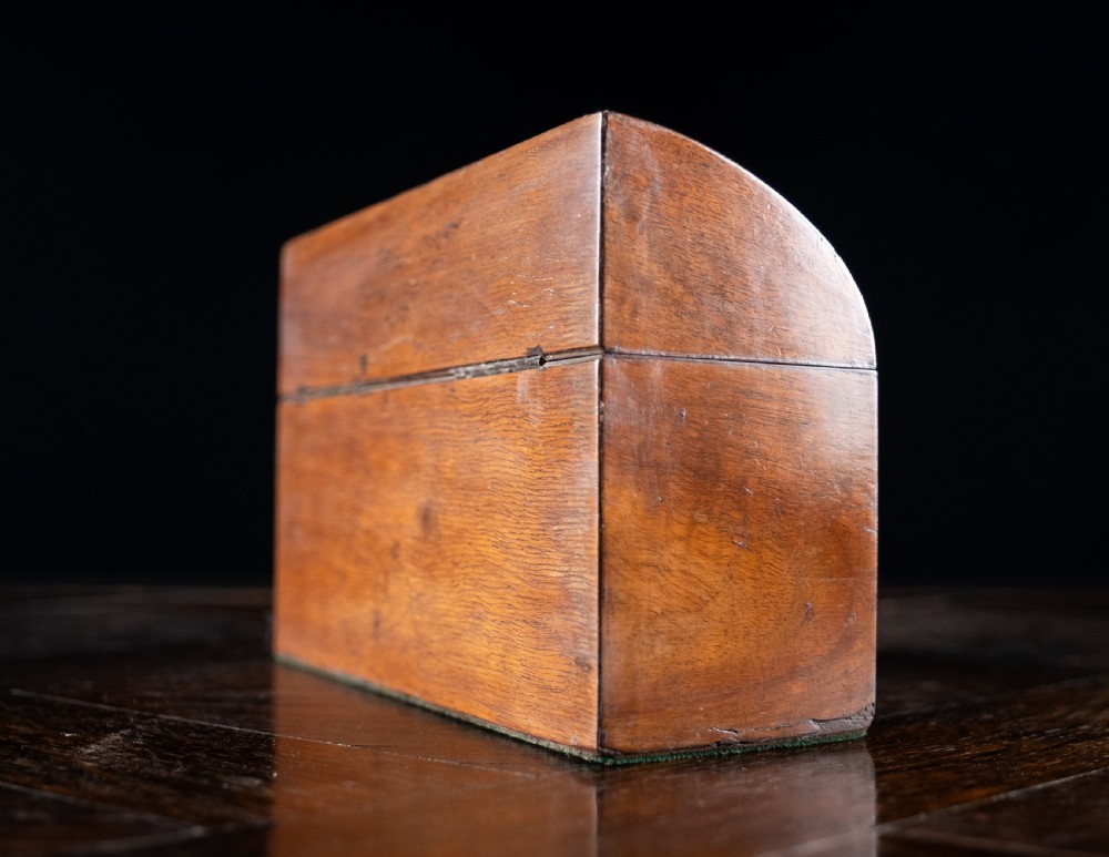 Victorian Walnut Dome Top Desk Tidy View VIII