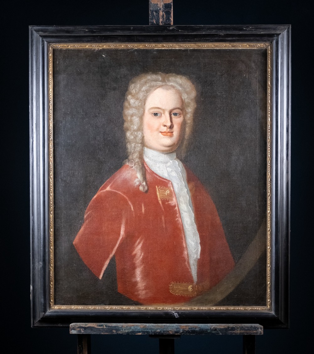 18th Century Portrait Of A Nobleman. Irish School. View V
