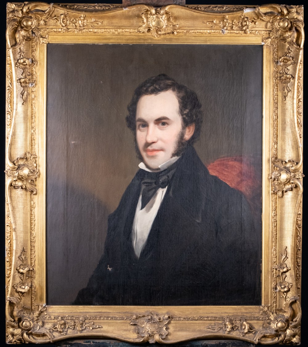 Large Portrait of William Brown, c.1840. Oil on Canvas.