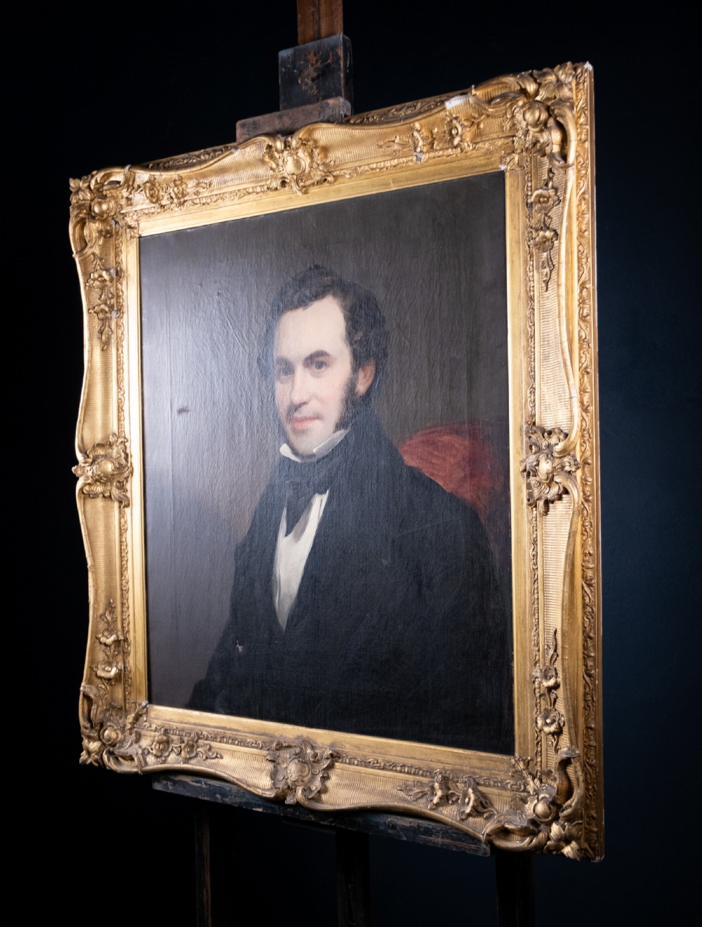 Large Portrait of William Brown, c.1840. Oil on Canvas. View IX