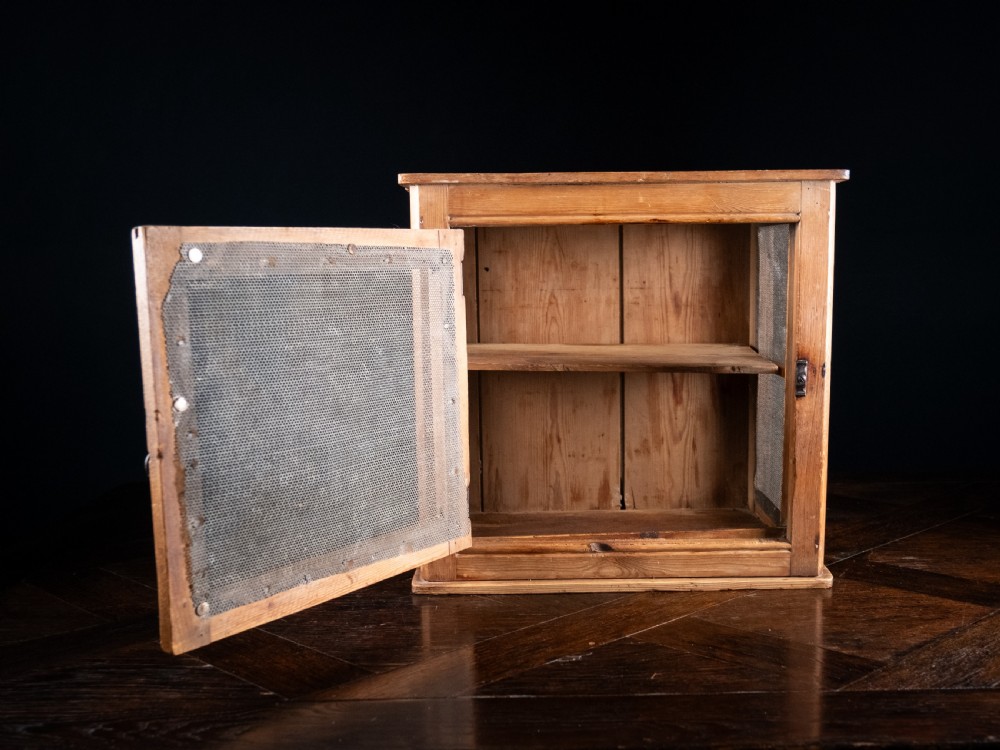 19th Century Pine Food Safe View V