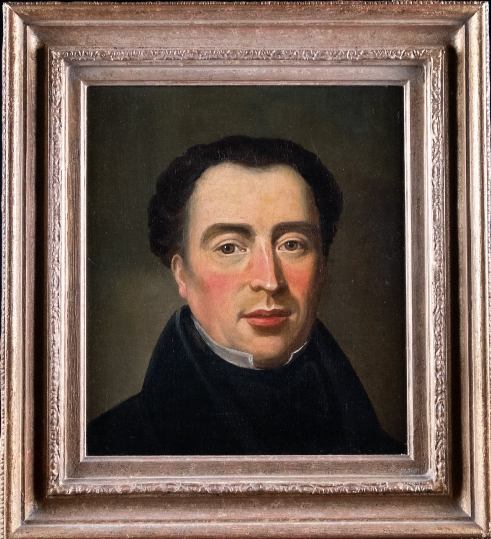 19th Century Portrait Of A Gentleman. Oil On Canvas. 
