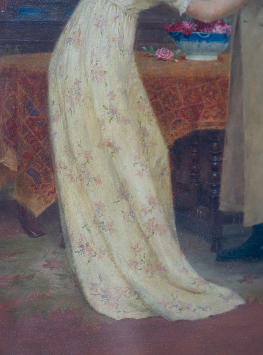 John Arthur Lomax (1857-1923) - 'His Only Rival'. Oil on Board. View VIII