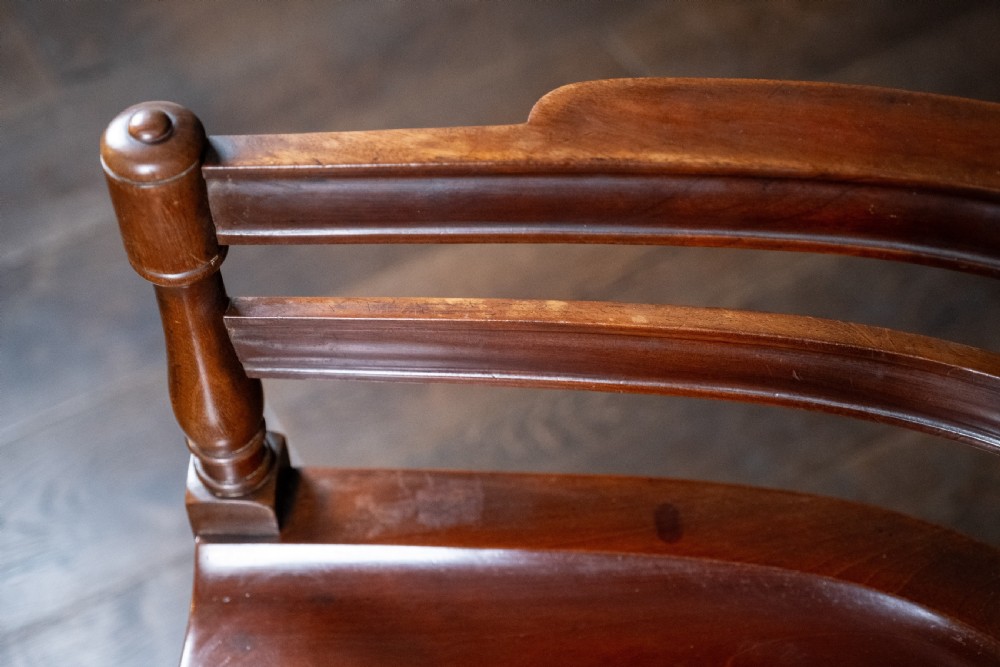 Pair of Mahogany Arm Chairs In Manner Of E. W. Godwin (1833-64) View XII