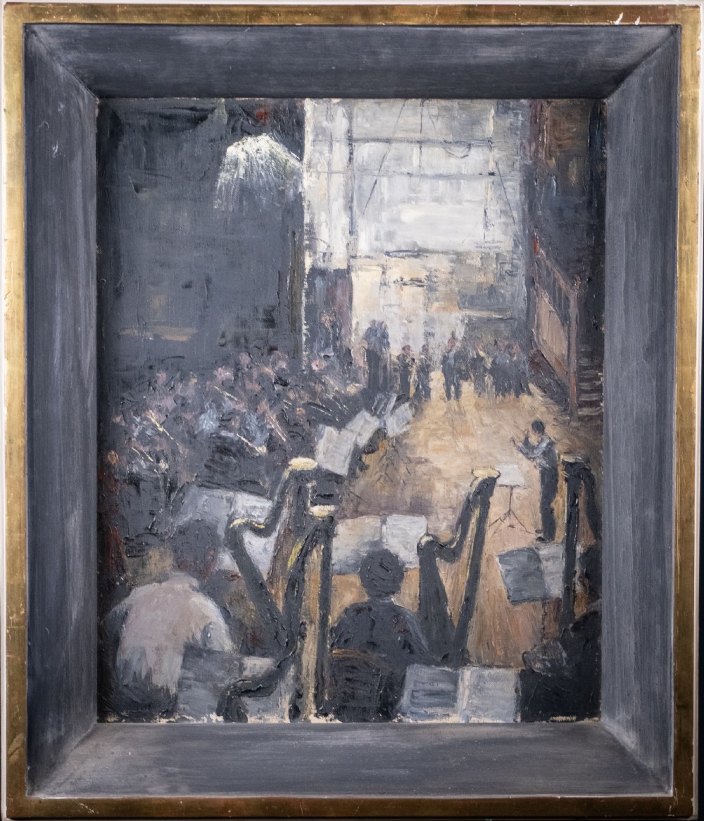 Barbara Campbell - 'The Rehearsal'. Oil On Canvas.