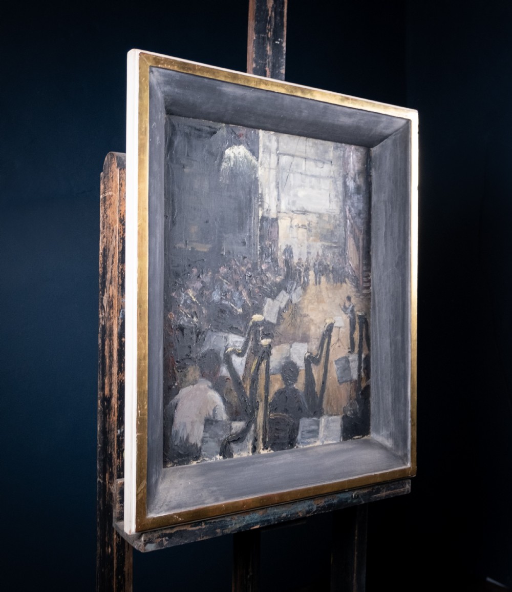 Barbara Campbell - 'The Rehearsal'. Oil On Canvas. View IV