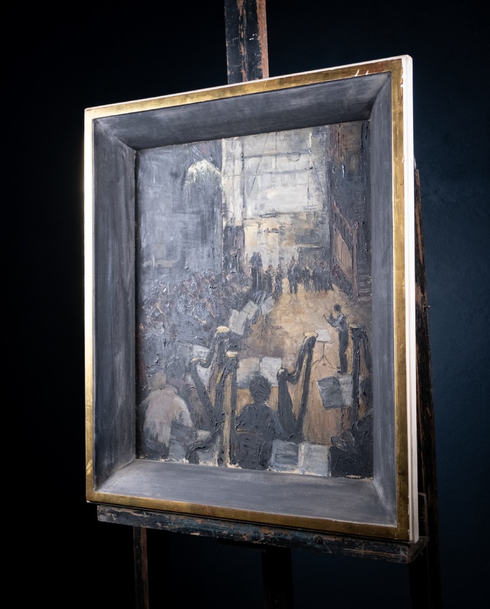 Barbara Campbell - 'The Rehearsal'. Oil On Canvas. View V