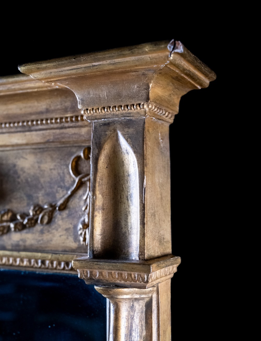 Regency Giltwood Pier Mirror With Lion Mask View IV