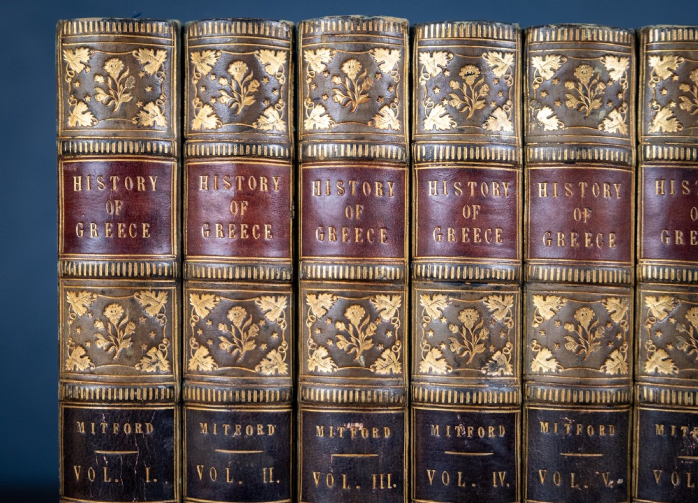 1838 The History Of Greece by William Mitford. Complete in 8 Vols. Book Set.  View III