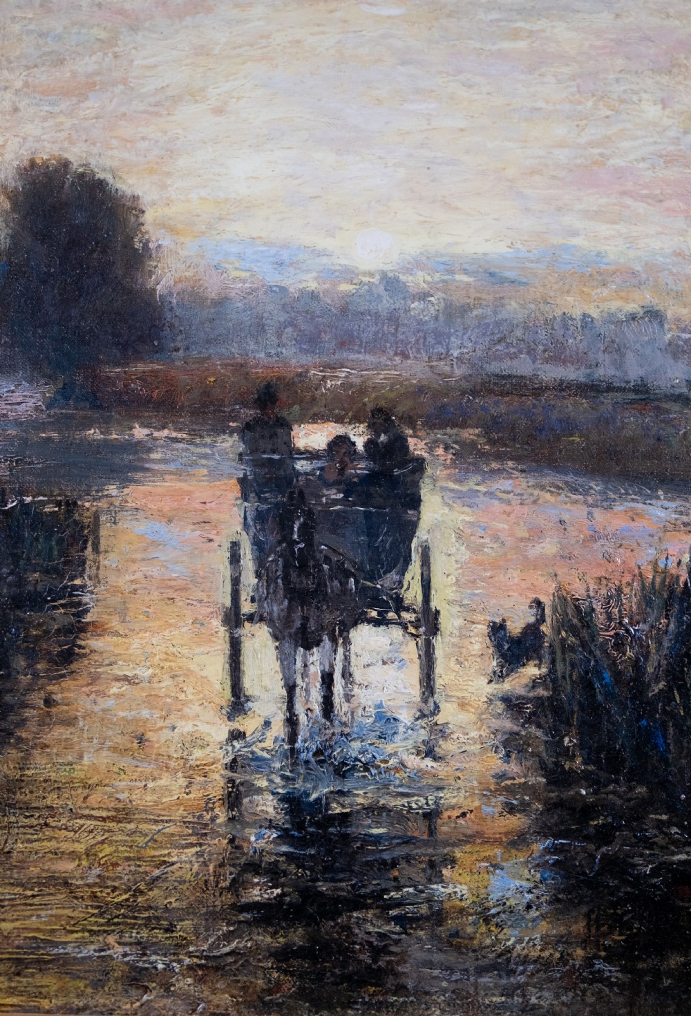 John William Buxton Knight (1843-1908) - 'The Only Way'. Oil On Canvas. View IV