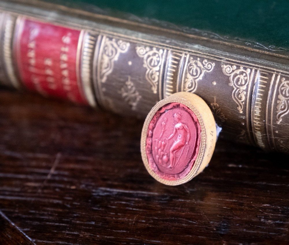 Grand Tour Red Sulphur Intaglio, c.1800