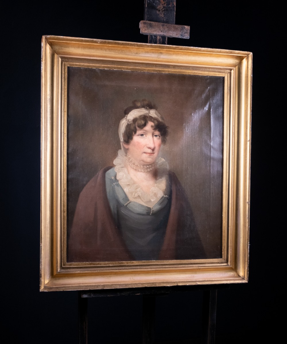 Portrait of 'Jean Bryce or Crawford (1764-1823)'. Oil On Canvas. View II