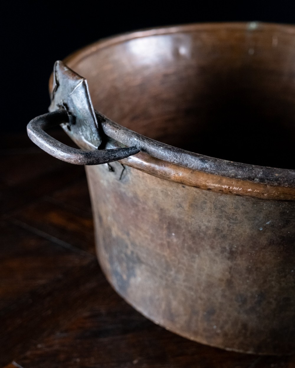 Large 19th Century Copper Pot View VI