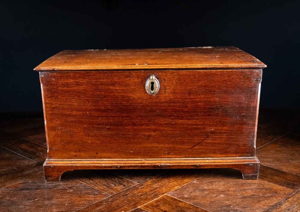 Small George III Oak Box / Chest