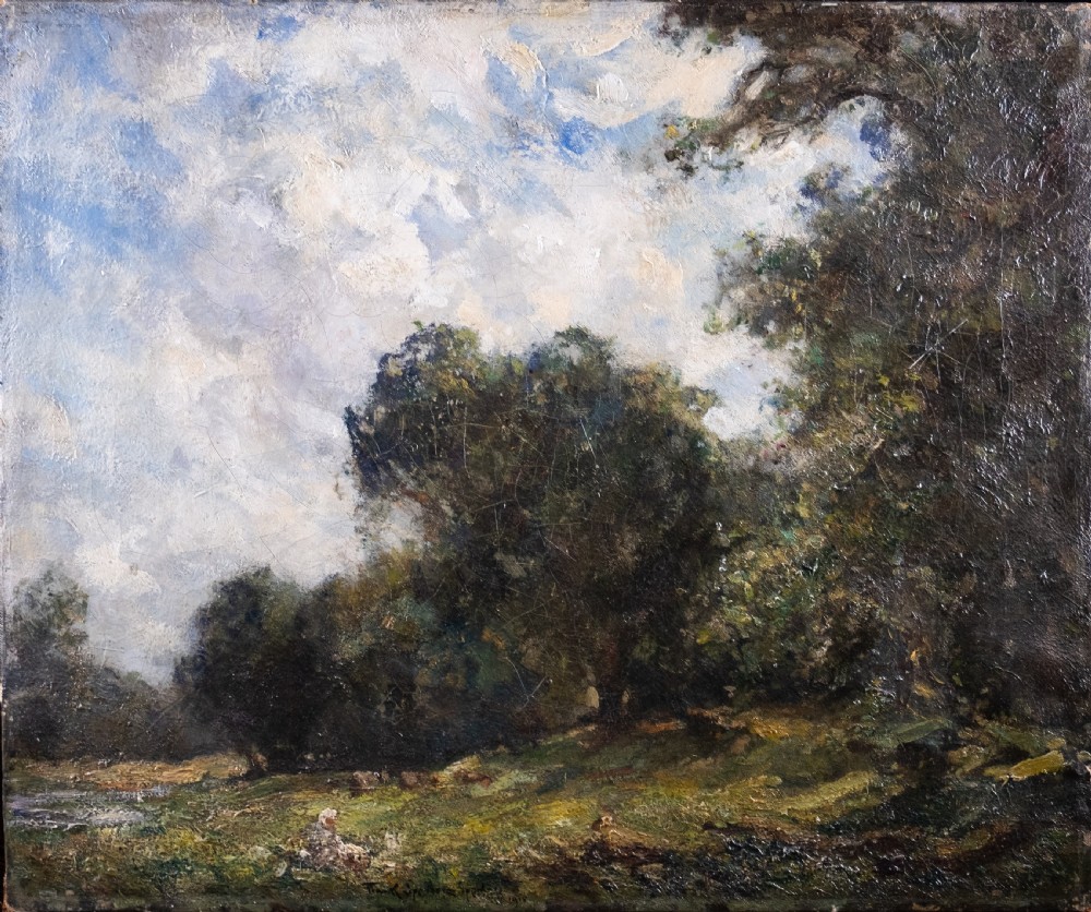 Frank Spenlove-Spenlove (Scottish, 1864-1933) - Summer Meadow. Oil On Canvas. 