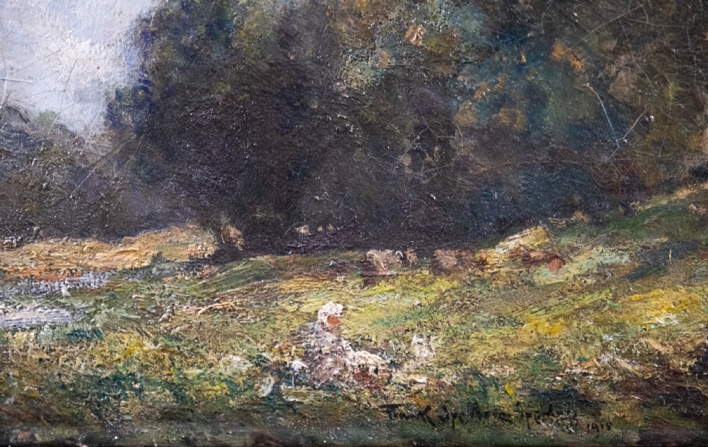 Frank Spenlove-Spenlove (Scottish, 1864-1933) - Summer Meadow. Oil On Canvas.  View IV