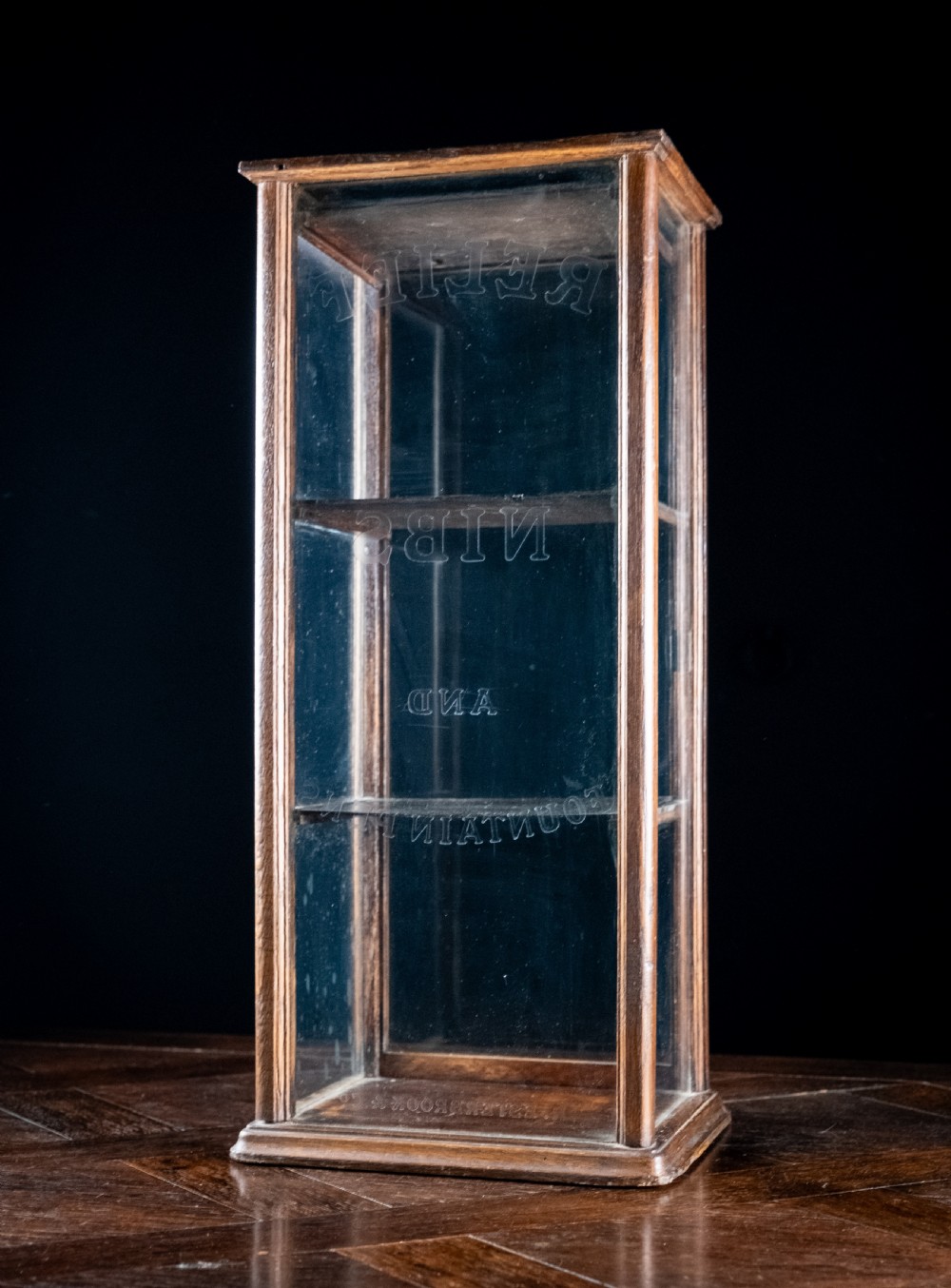 R. Esterbrook & Co Oak Glazed Display Cabinet, c1920 View V