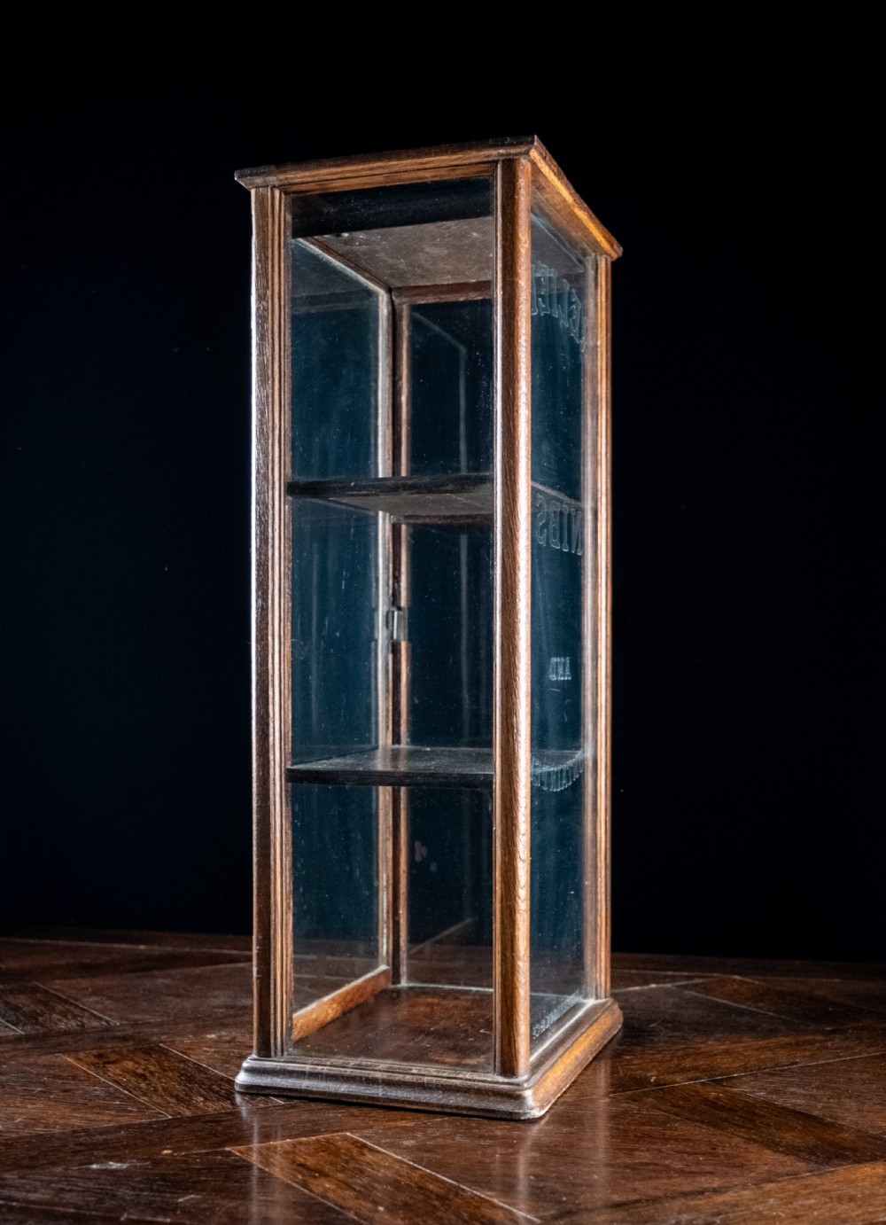 R. Esterbrook & Co Oak Glazed Display Cabinet, c1920 View IX