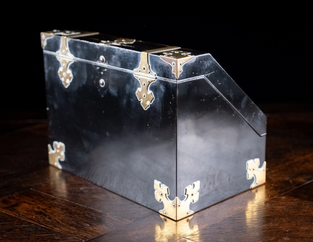Coromandel Stationary Box by W. Leuchars, London. C.1860 View XVII