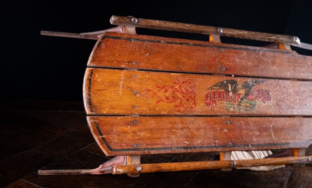 Antique Flexible Flyer Sled No. 2C, c.1921-28 View III