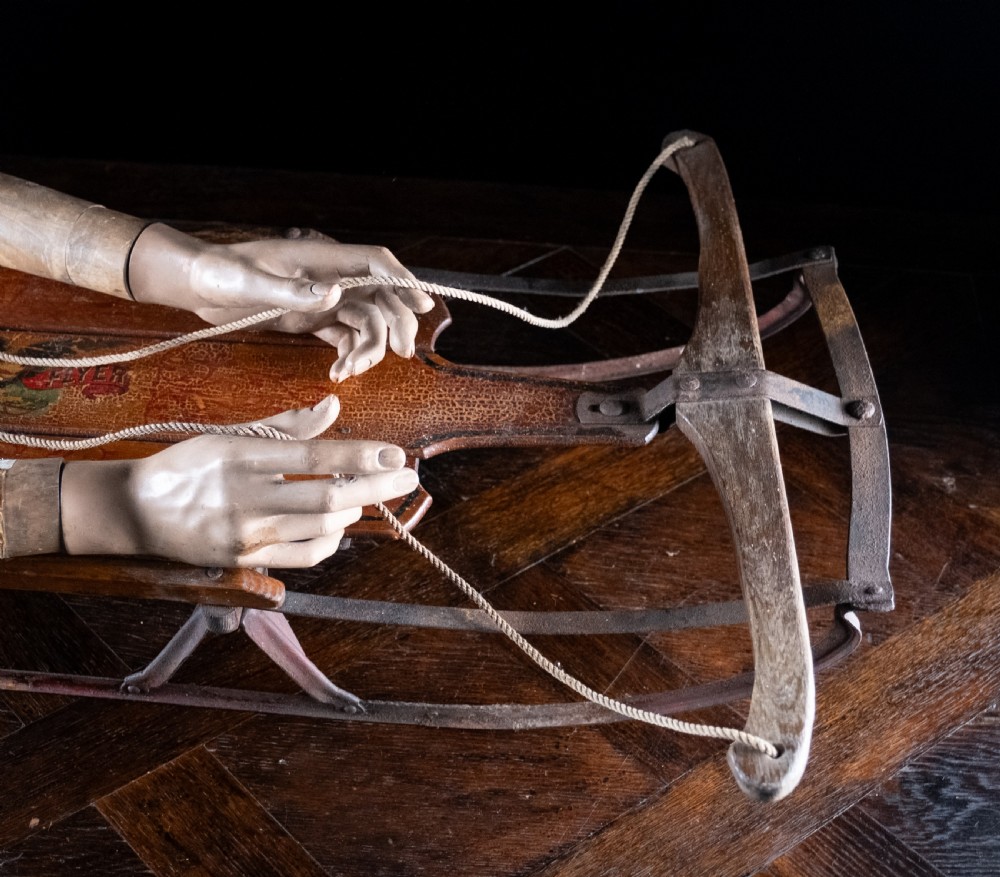 Antique Flexible Flyer Sled No. 2C, c.1921-28 View VI