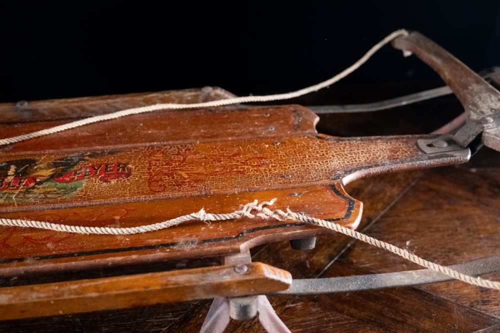 Antique Flexible Flyer Sled No. 2C, c.1921-28 View IX
