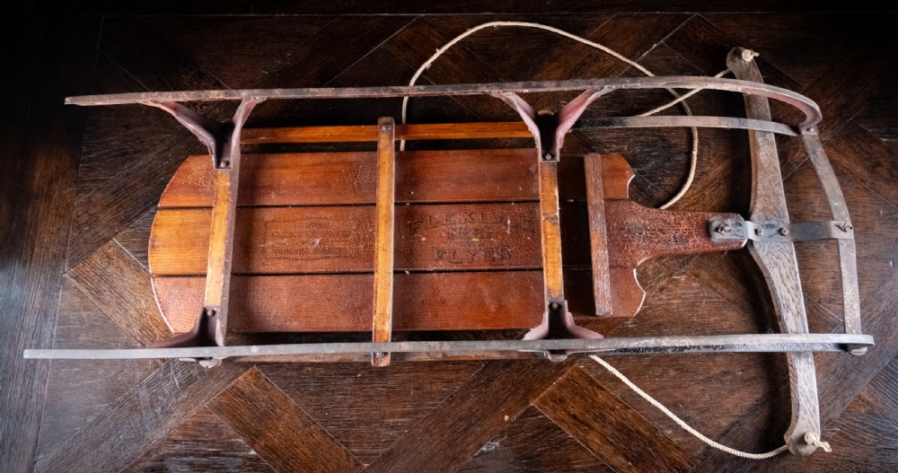 Antique Flexible Flyer Sled No. 2C, c.1921-28 View X
