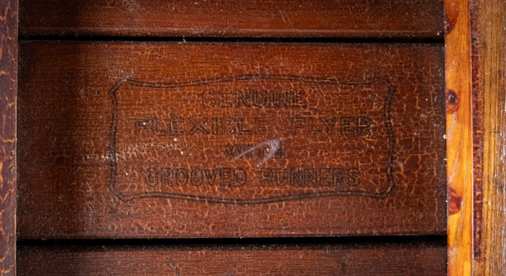 Antique Flexible Flyer Sled No. 2C, c.1921-28 View XI