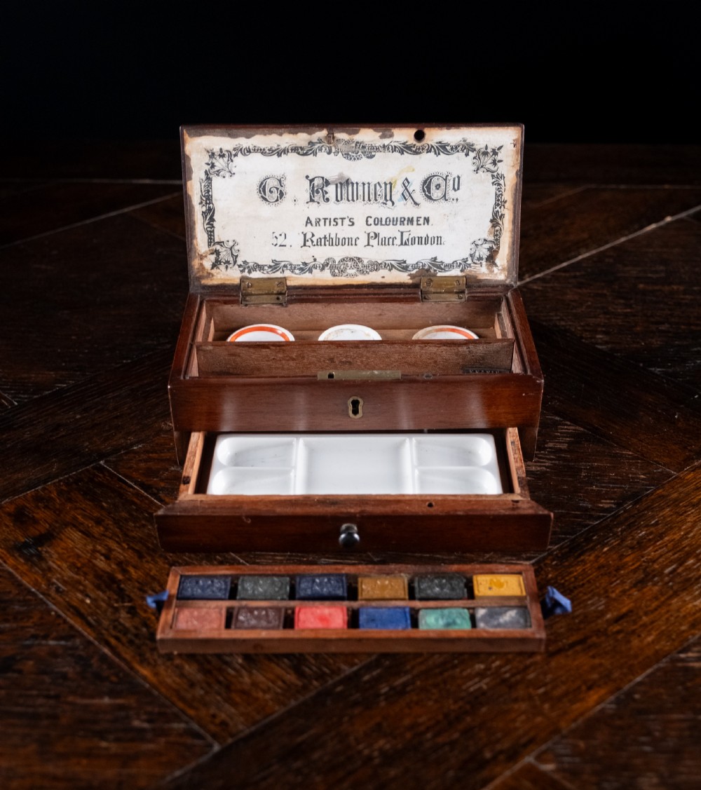 Artist's Watercolour Paint Box by George Rowney & Co, c.1854-62 View VIII