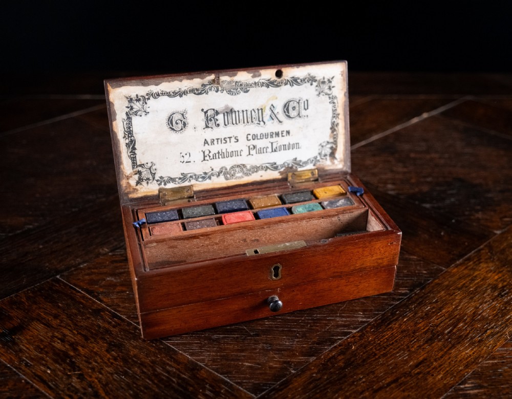 Artist's Watercolour Paint Box by George Rowney & Co, c.1854-62 View X