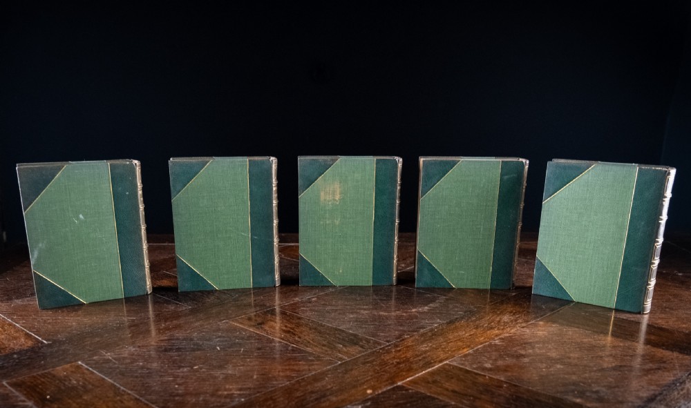 1912 Wild Flowers As They Grow by H. Essenhigh Corke. 5 Volume Book Set. View III