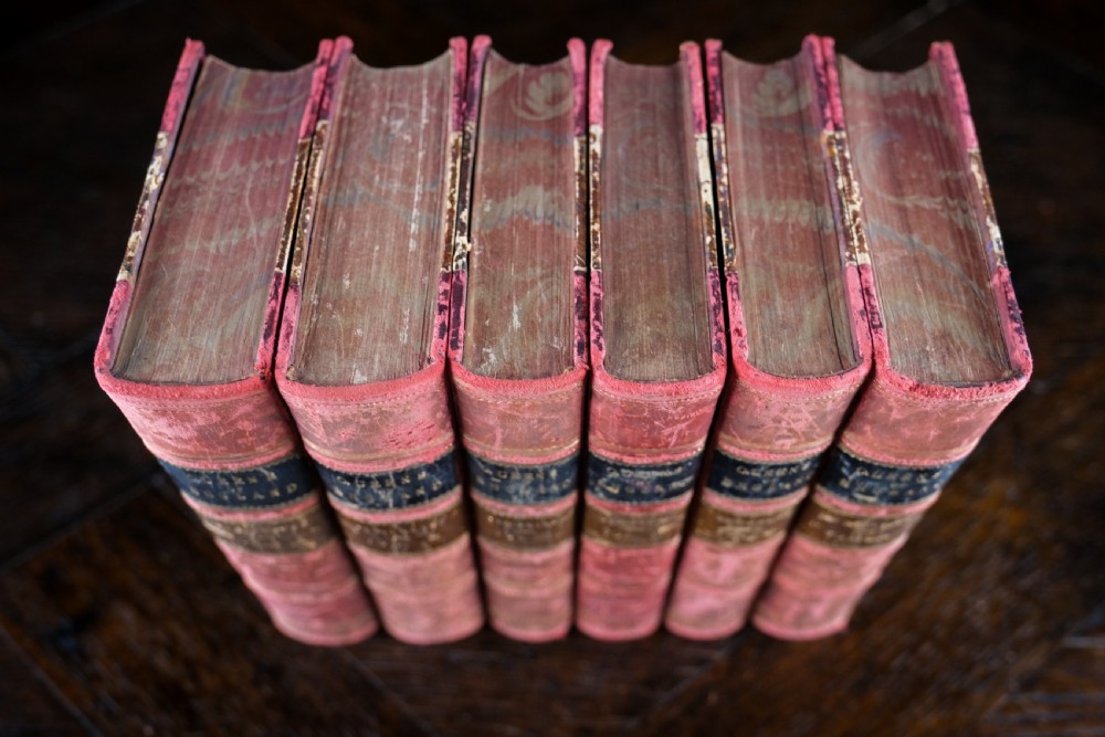 1872 Queens Of England by Agnes Strickland. Six Volume Book Set. View V
