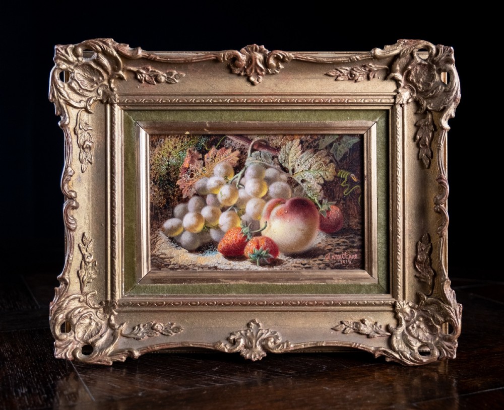 Oliver Clare (1853-1927) - Pair Of Still Life Oil Paintings. Dated 1916. View III
