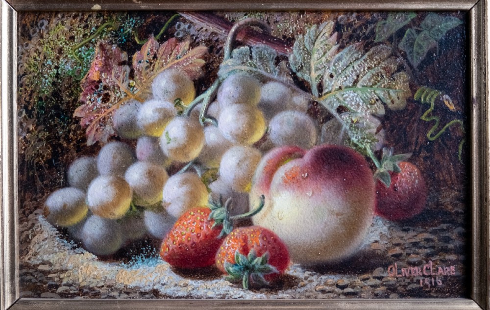 Oliver Clare (1853-1927) - Pair Of Still Life Oil Paintings. Dated 1916. View IV