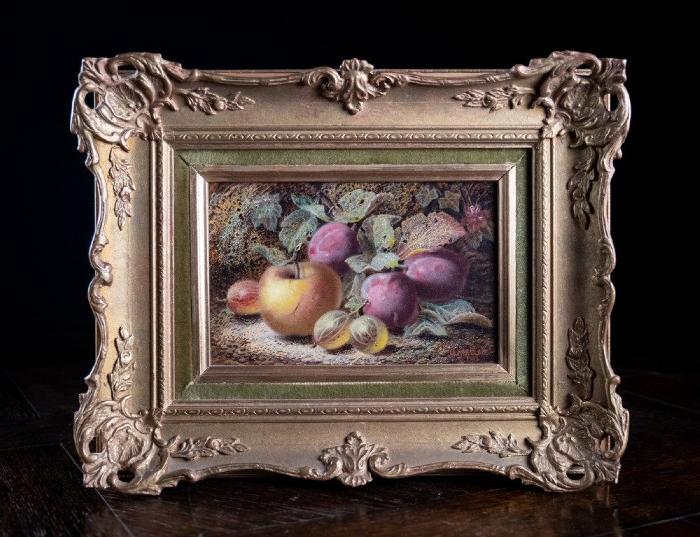 Oliver Clare (1853-1927) - Pair Of Still Life Oil Paintings. Dated 1916. View VIII
