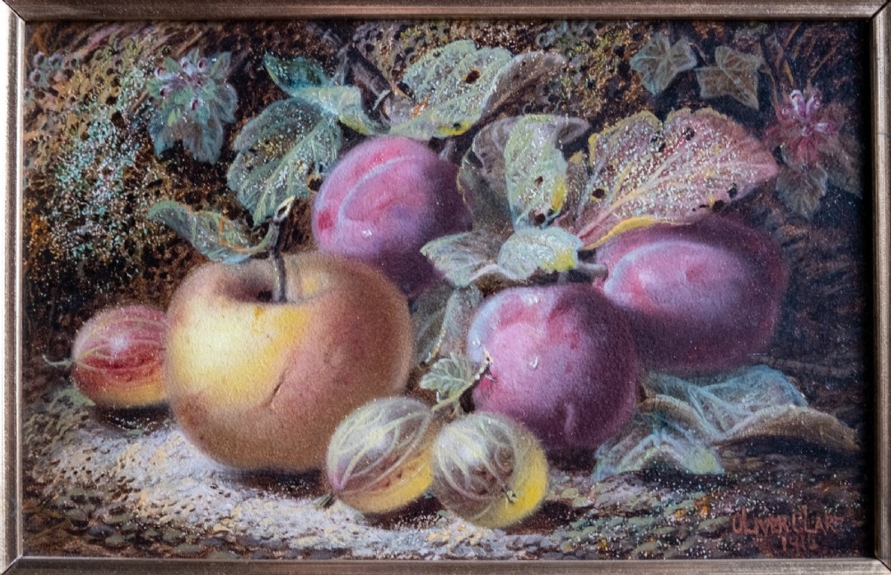 Oliver Clare (1853-1927) - Pair Of Still Life Oil Paintings. Dated 1916. View IX