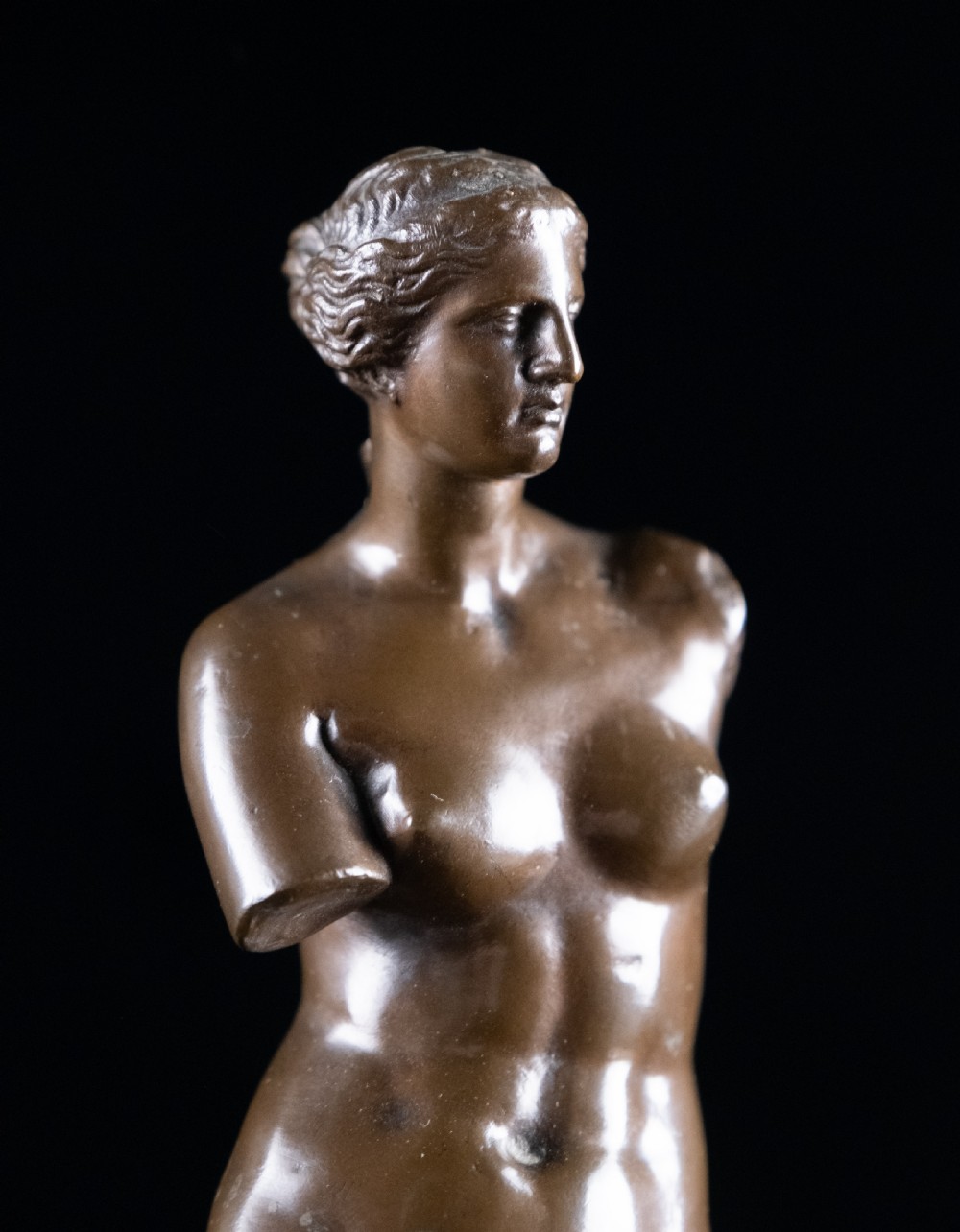 French Bronze Venus De Milo by F. Barbedienne, c.1880 View II