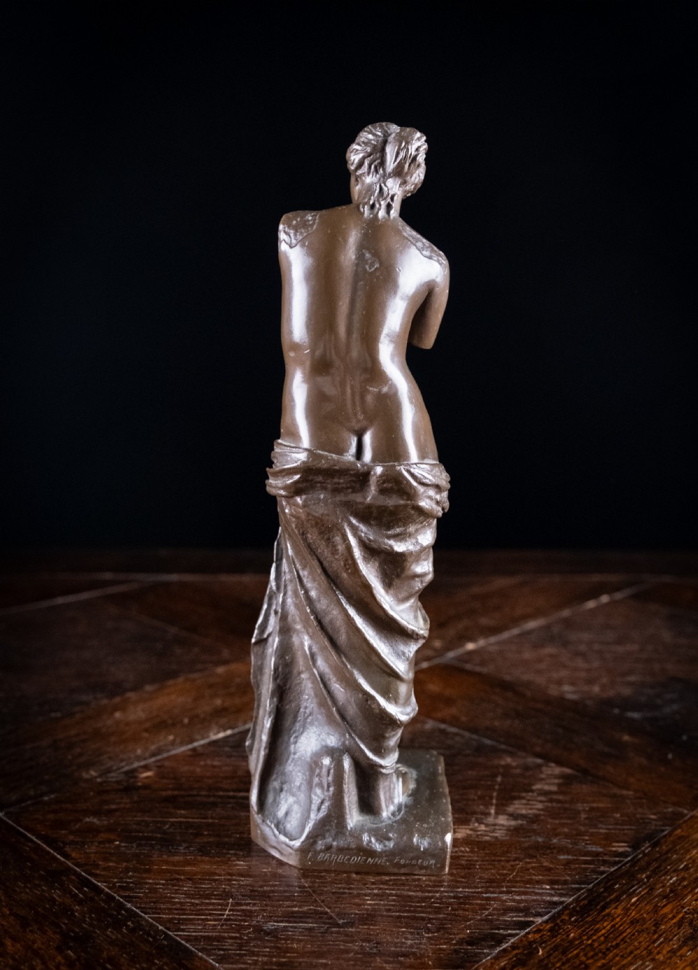 French Bronze Venus De Milo by F. Barbedienne, c.1880 View VI