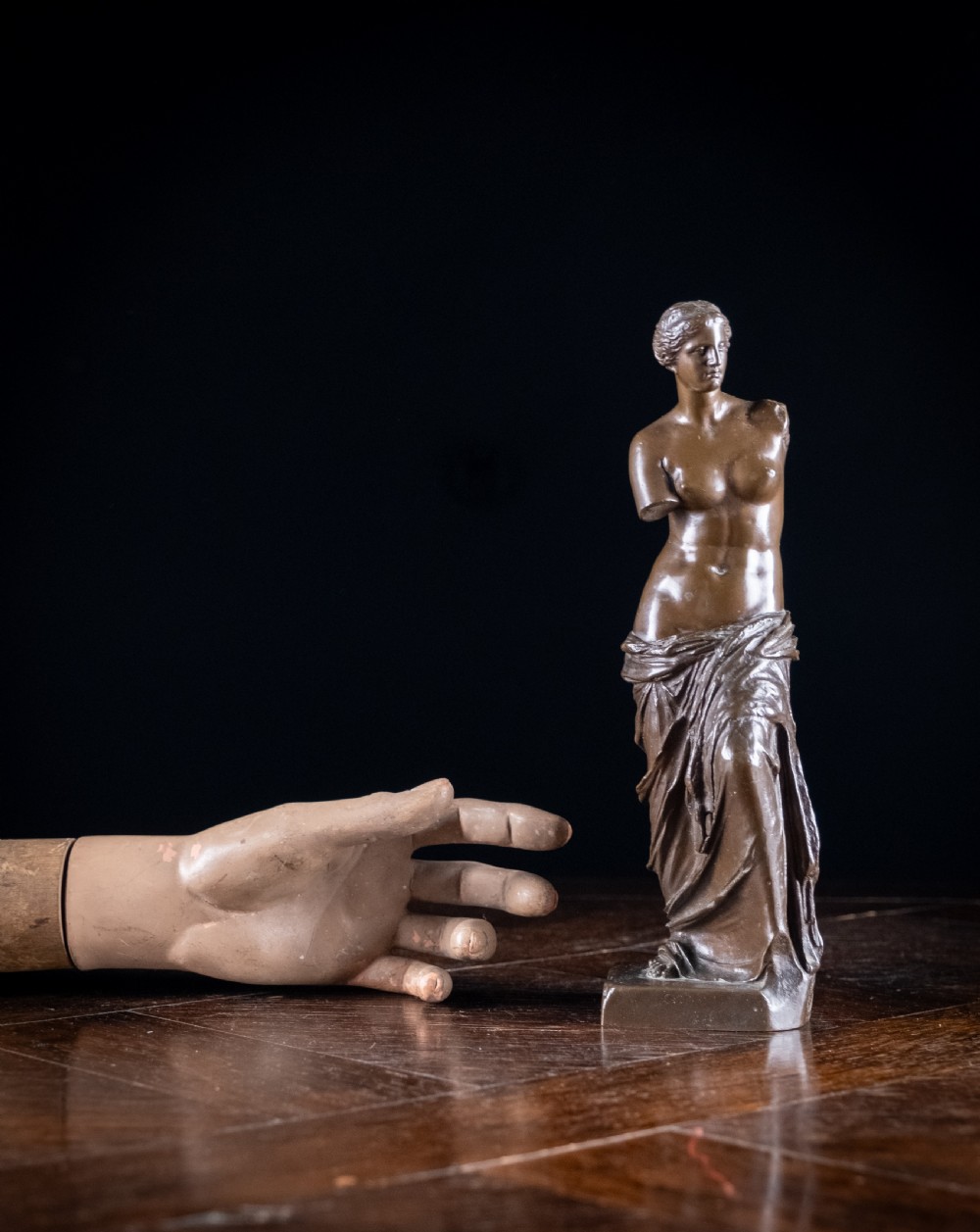 French Bronze Venus De Milo by F. Barbedienne, c.1880 View VIII