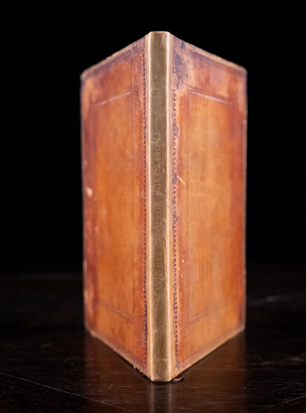 Funeral Sermon For Rev. Thomas Rosewell by Matthew Mead, 1692. Leather Bound Book. 