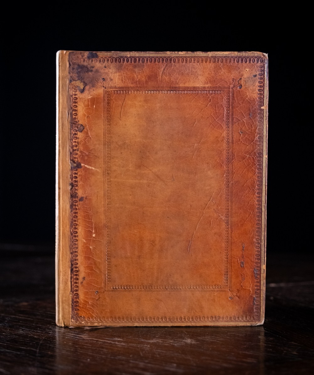 Funeral Sermon For Rev. Thomas Rosewell by Matthew Mead, 1692. Leather Bound Book.  View III