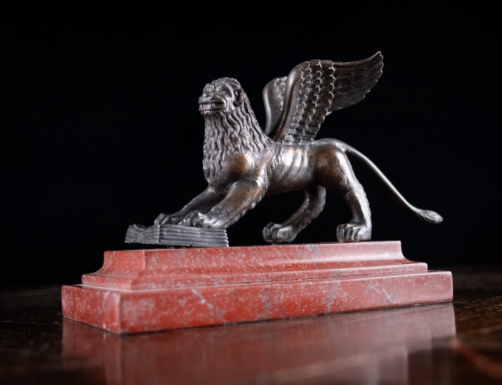 Grand Tour Bronze Lion Of Saint Mark