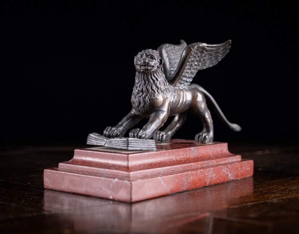 Grand Tour Bronze Lion Of Saint Mark View II