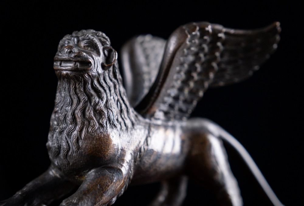 Grand Tour Bronze Lion Of Saint Mark View VI
