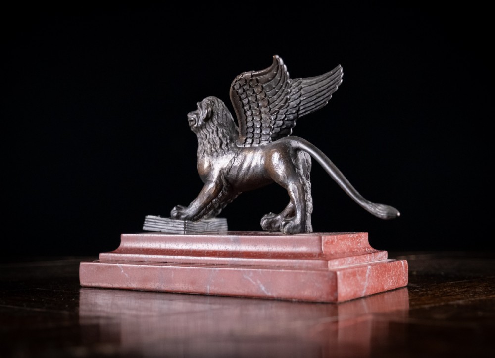 Grand Tour Bronze Lion Of Saint Mark View VIII
