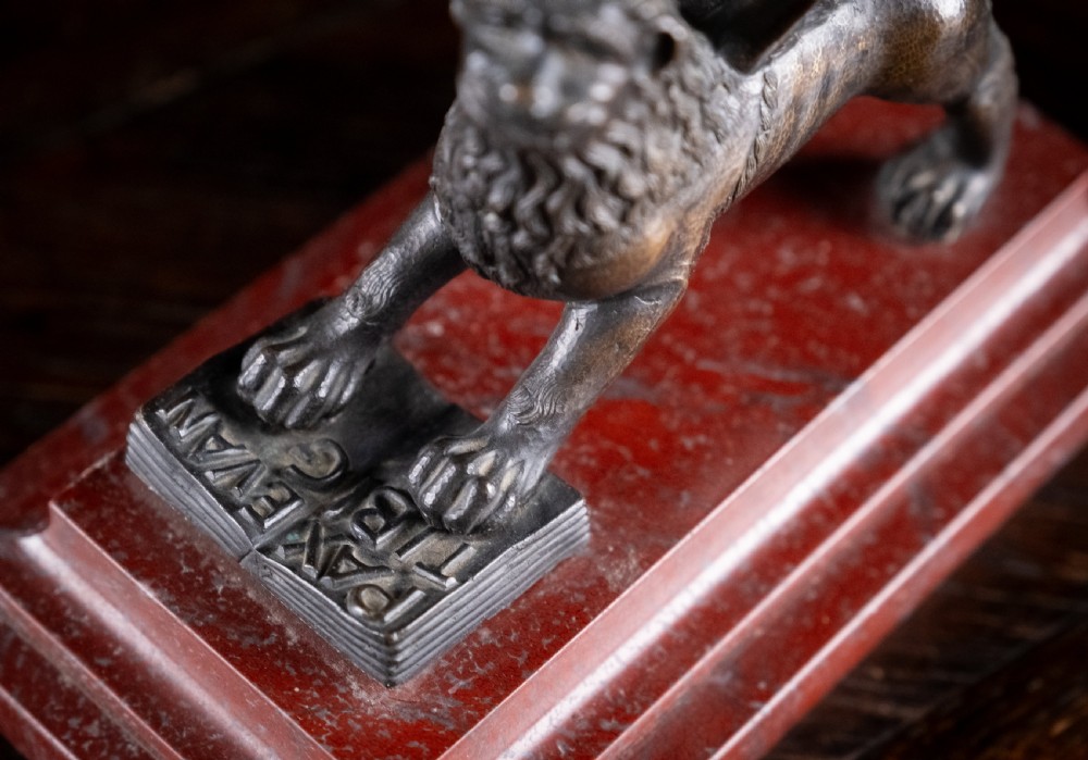 Grand Tour Bronze Lion Of Saint Mark View XIII